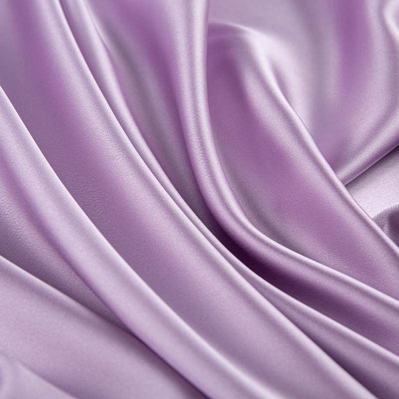 HY323 Dark Purple 180GSM weft elastic satin Polyester fabric para sa damit, damit, high-end na underwear