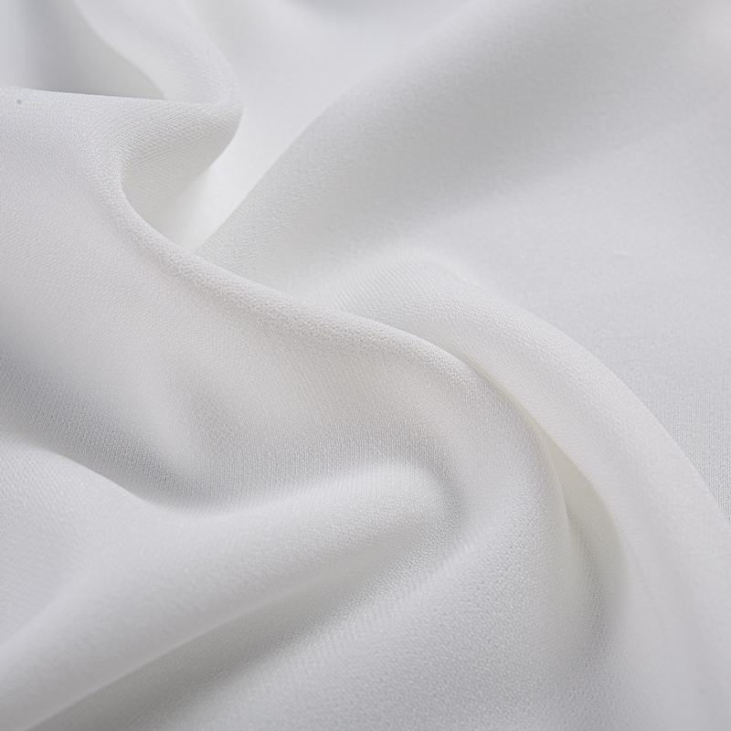 DS529 CEY White double-sided sirang card composite fabric para sa business wear at functional uniforms