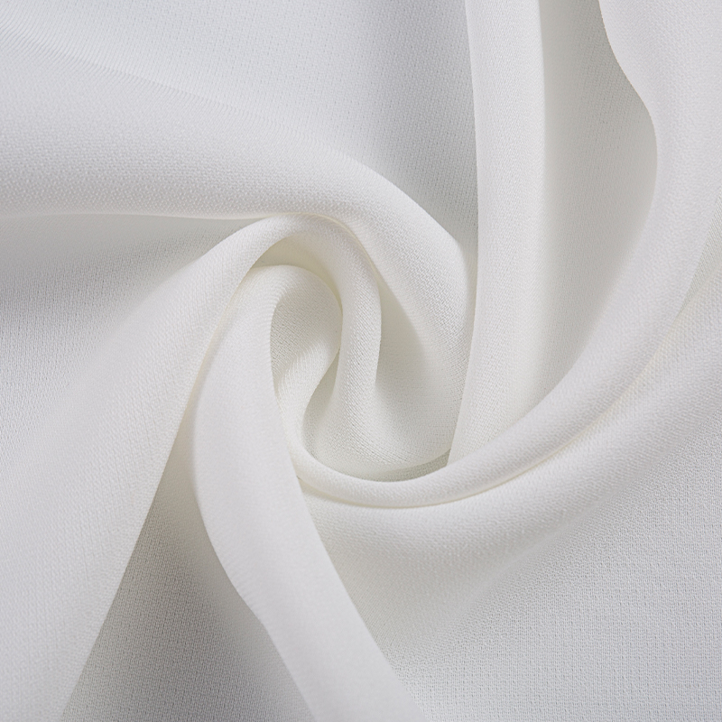 DS529 CEY White double-sided sirang card composite fabric para sa business wear at functional uniforms