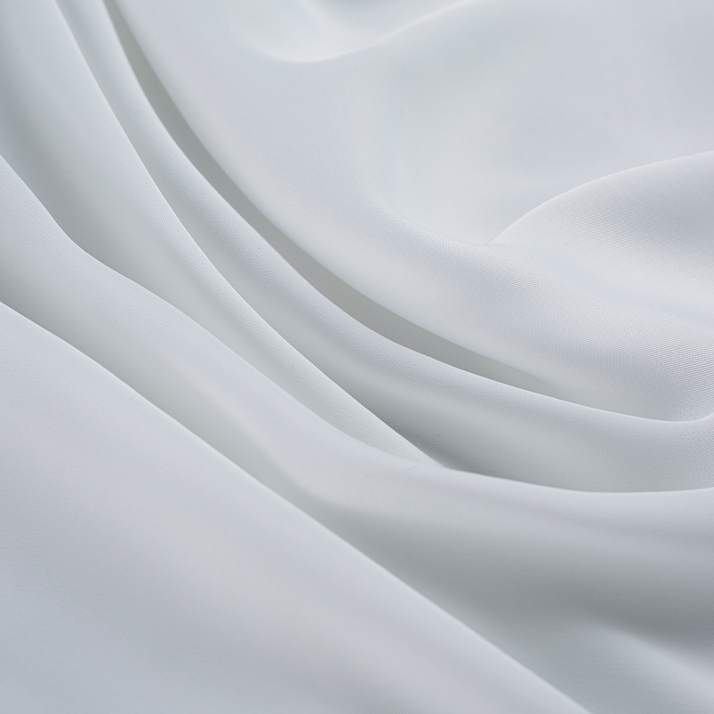 HY455 140GSM 100%P Composite Yarn Double-Face Satin Fabric