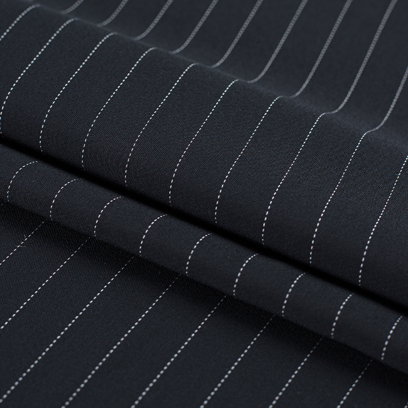DS52(HY129) 236GSM 99%P 1% Rayon CEY Rayon Stripe CEY na Tela