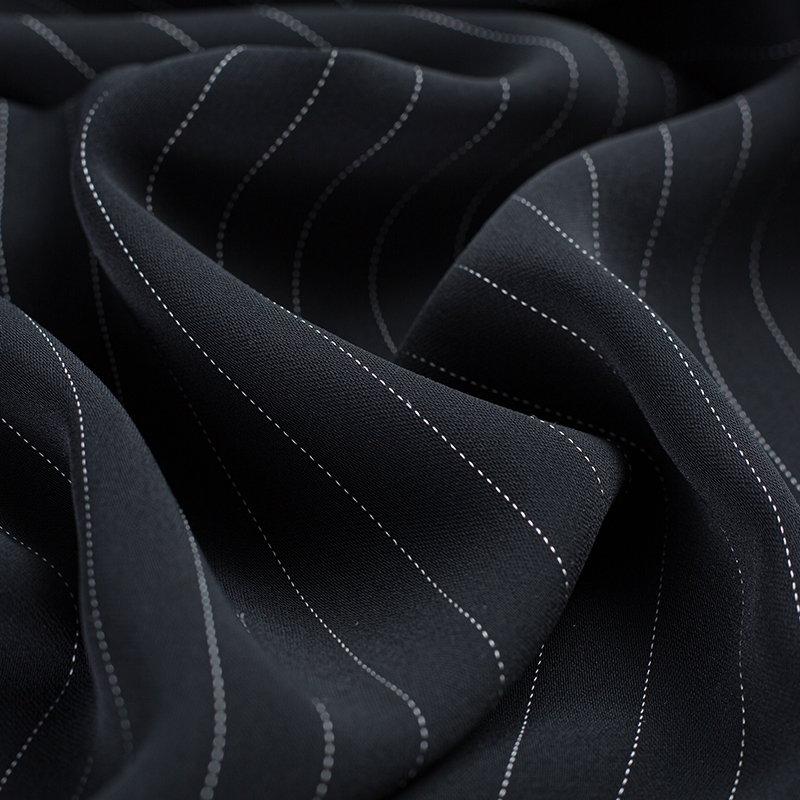 DS52(HY129) 236GSM 99%P 1% Rayon CEY Rayon Stripe CEY na Tela